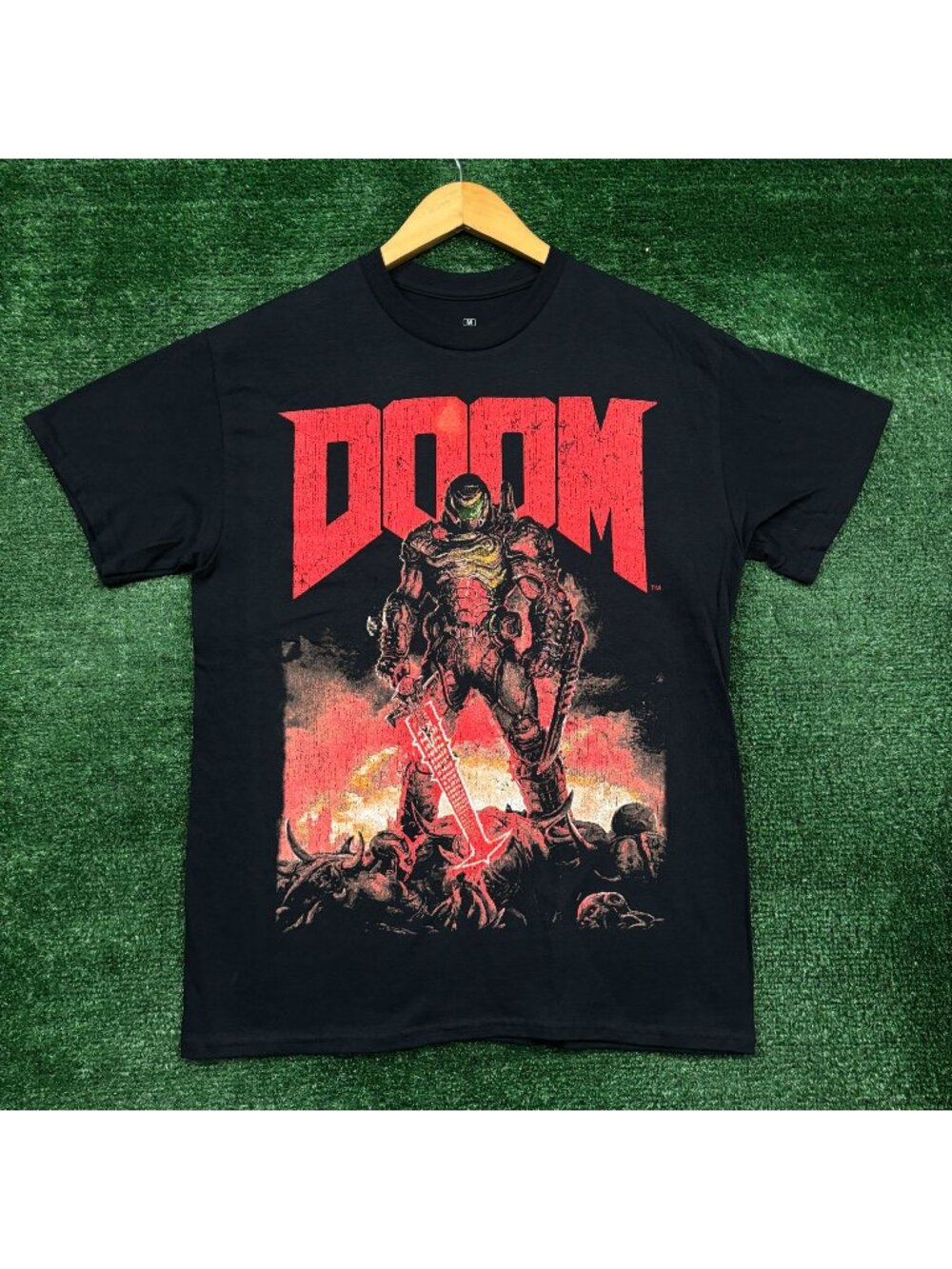 Doom First Person Shooter Franchise T-Shirt Size Medium